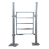 Beiser Environnement - Portillon de service - largeur de 0,70 à 1,05 m