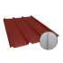 Beiser Environnement - Tôle nervurée 45-333-1000, 60/100ème, régulateur de condensation brun rouge, 2 m
