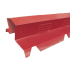 Beiser Environnement - Faitière double crantée ventilée brun rouge RAL8012