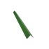 Beiser Environnement - Angle de bardage 100/100, vert reseda RAL6011