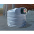 Station fuel double paroi PEHD 9 000L avec enrouleur 8m