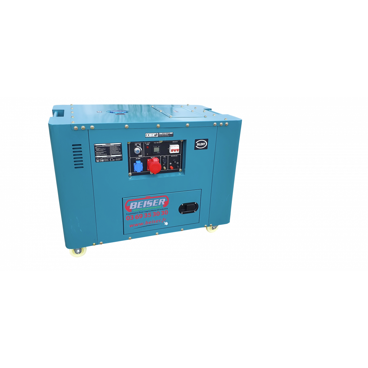 Générateur diesel électrique 10kw du Japon 10kva Yanar Genset avec la banque 220V de puissance du