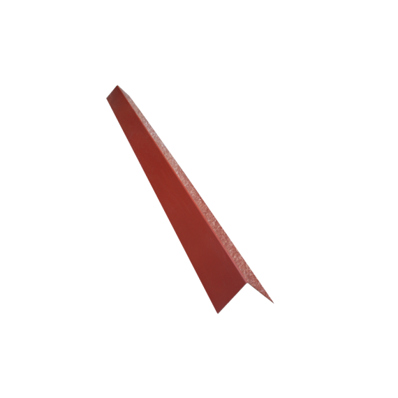 Angle de bardage 100/100, brun rouge RAL8012  