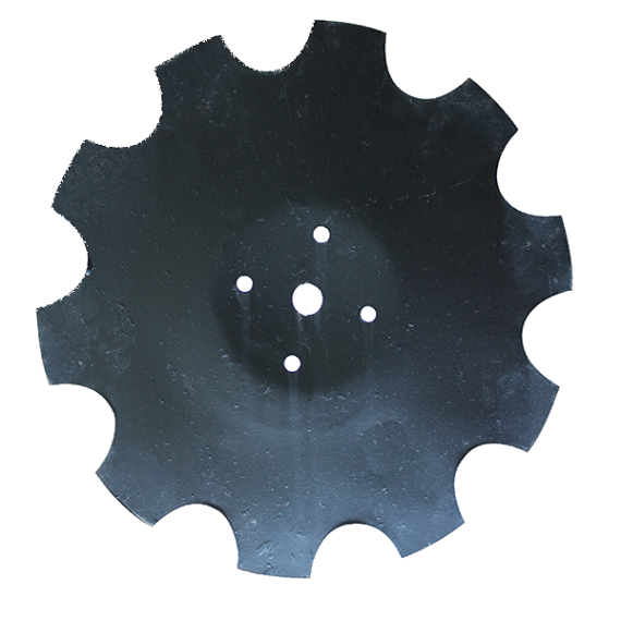 Disque de bordure crénelé diamètre 465/5 mm pour déchaumeur à disques Beiser  