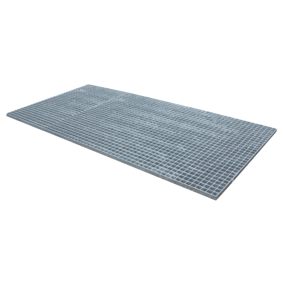 Caillebotis presse Galva 2000X1000 maille 30X30 bord plat  