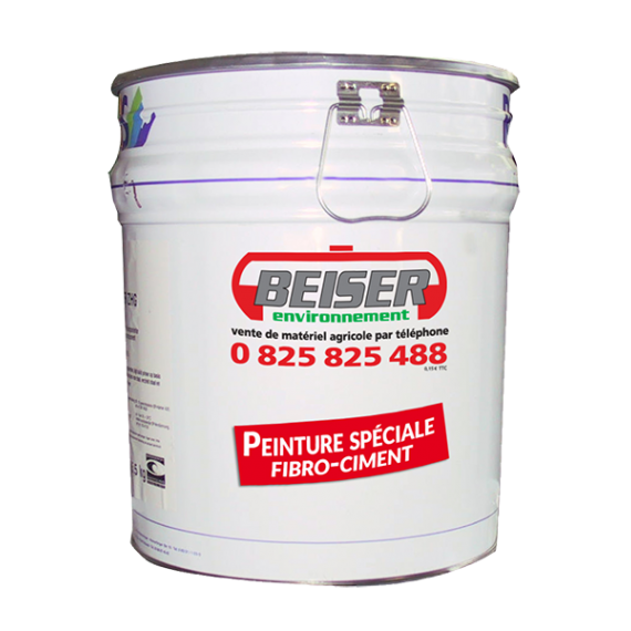 Peinture BEISER TOITURE spécial Fibro ciment pot de 12,5 litres  