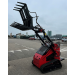 Mini chargeur sur chenilles avec le godet grapin