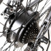 Vélo électrique pliable aluminium 500 W - Noir 6